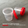 Breiter Mundsputat -Behälter für Virustest